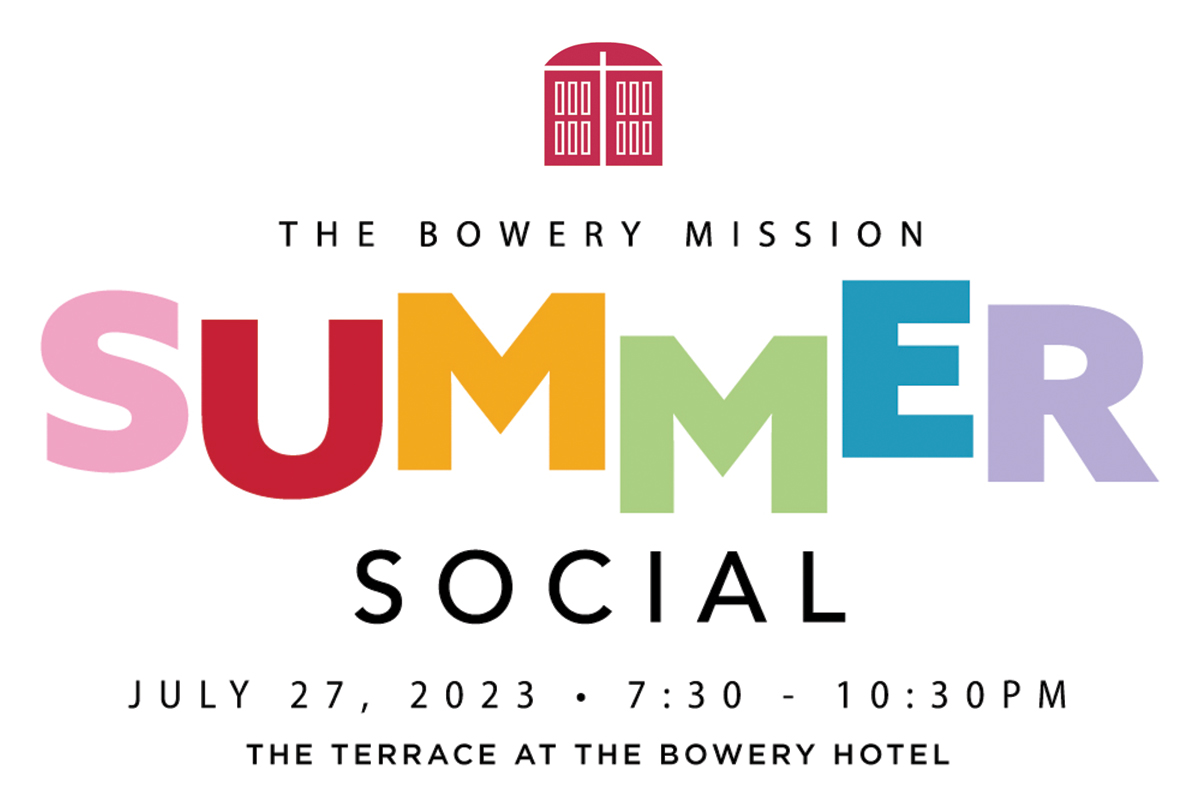 The Bowery Mission's 2023 Summer Social