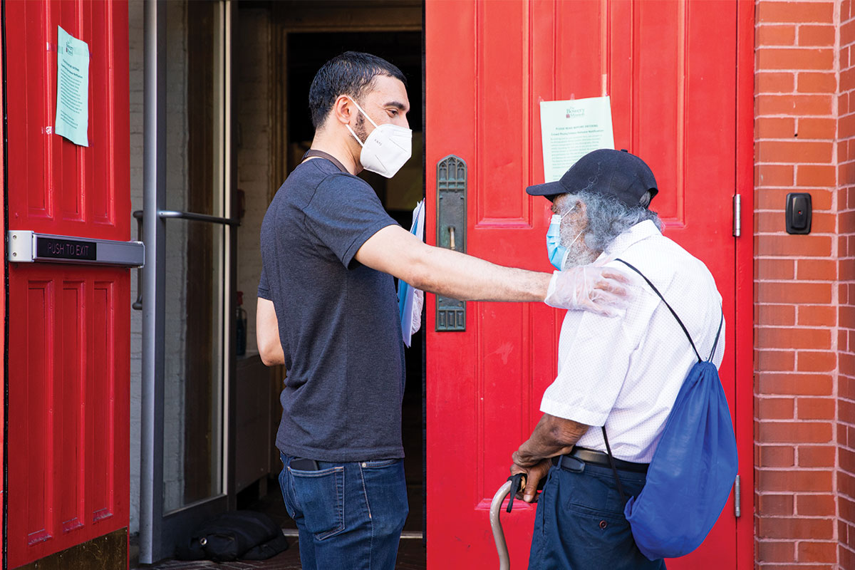 Guest welcomed at The Bowery Mission