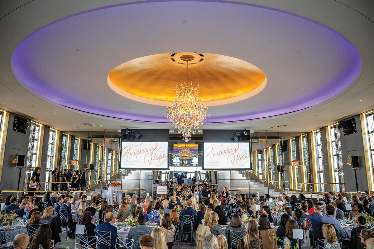 The Bowery Mission Inspiring Hope Benefit Lunch