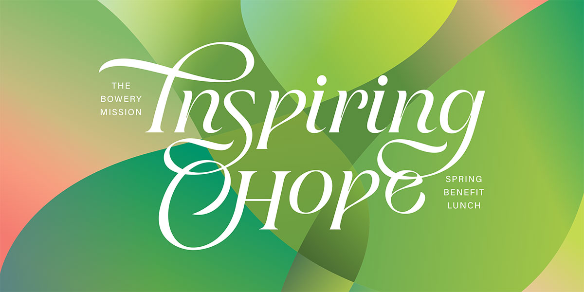 The Bowery Mission's 2026 Inspiring Hope Benefit Lunch