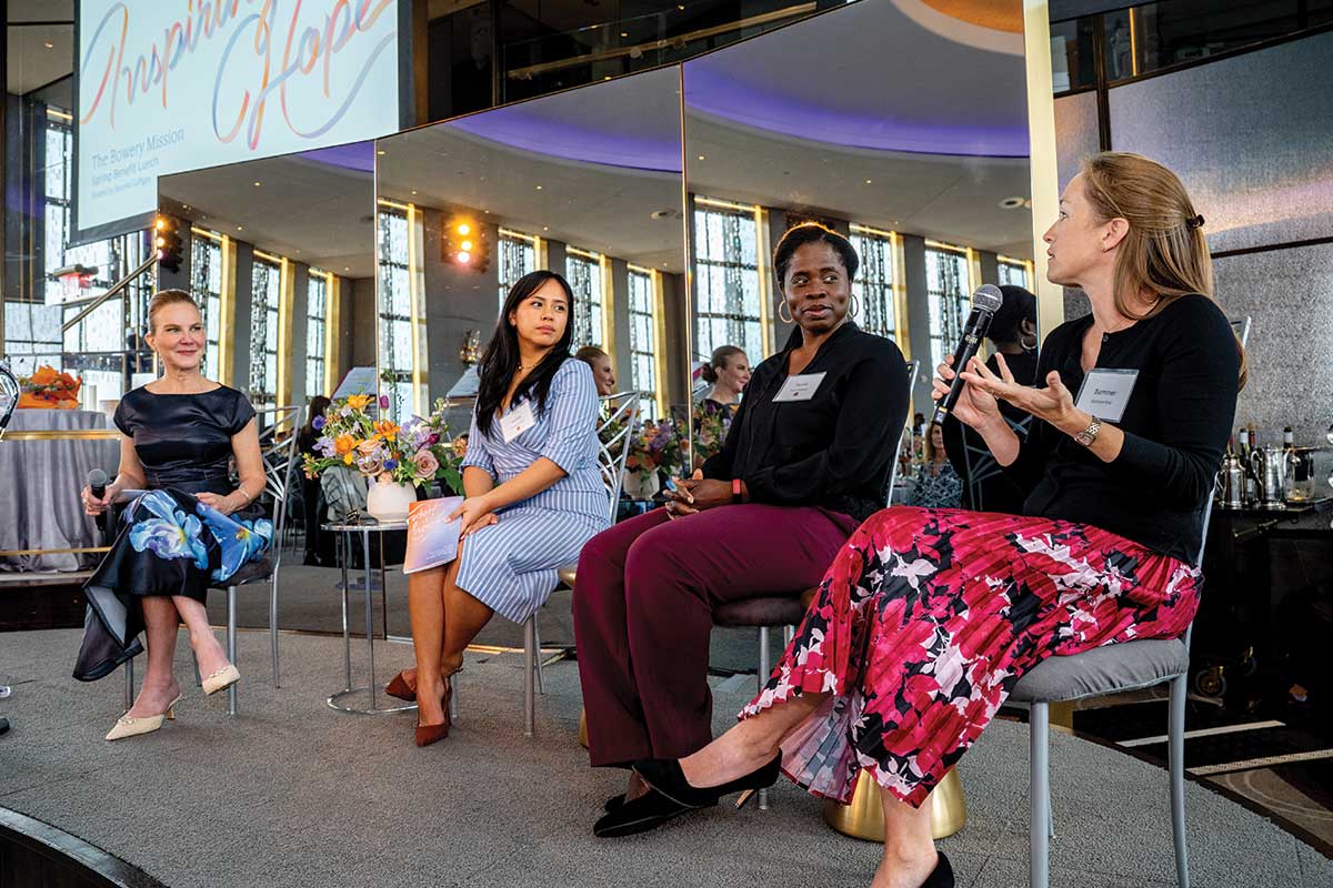 The Bowery Mission's Inspiring Hope Lunch