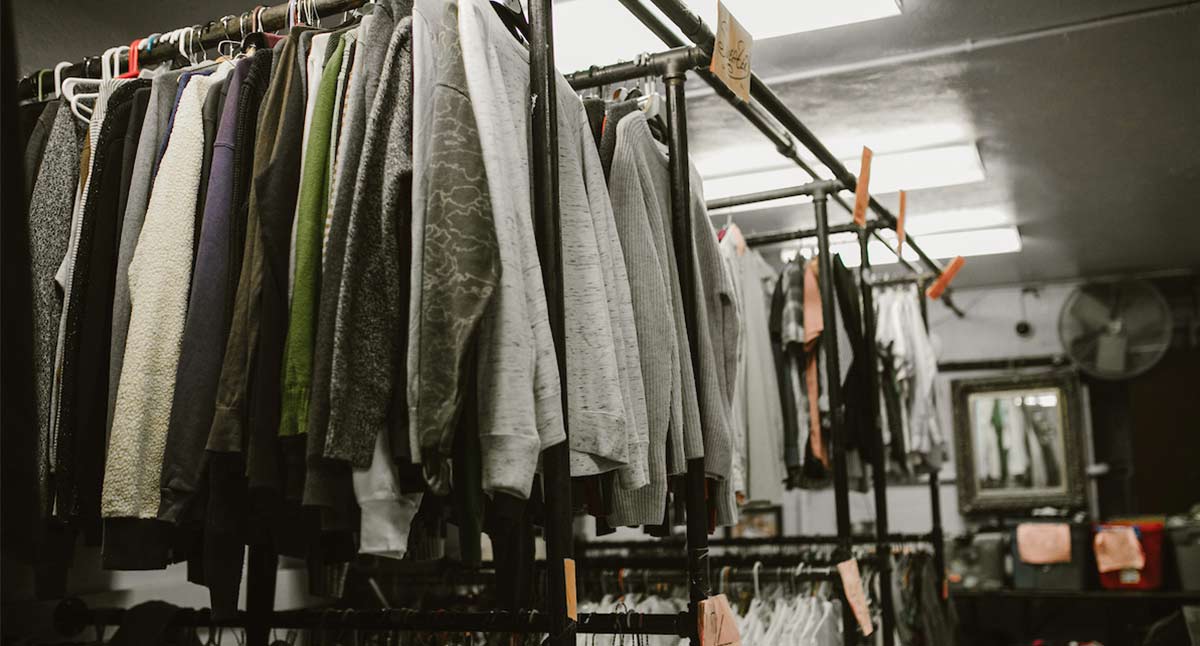 Donate clothes