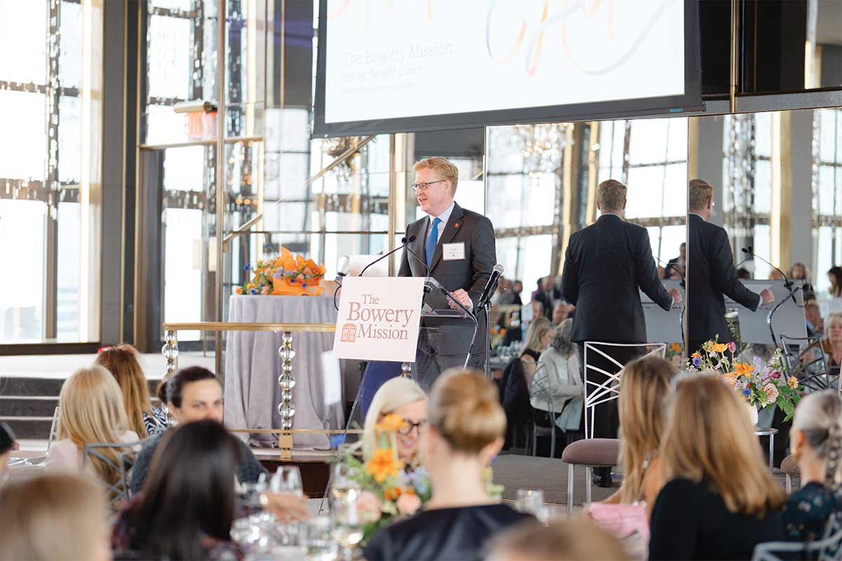 The Bowery Mission Inspiring Hope Benefit Lunch