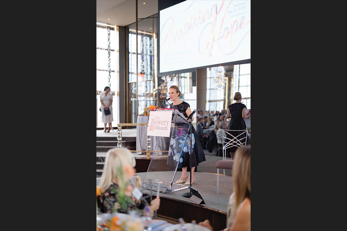 The Bowery Mission Inspiring Hope Benefit Lunch